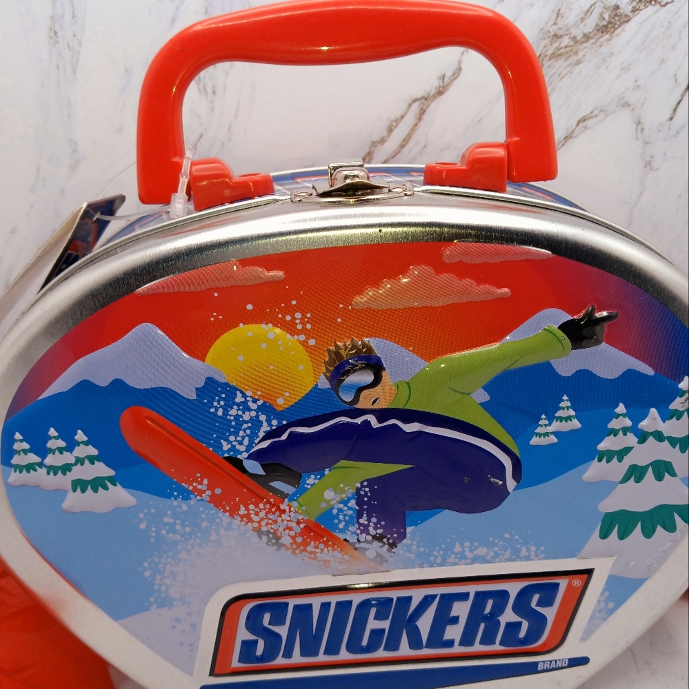 Snickers Tan Can & Candy container